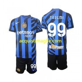 Divisa di Calcio Inter Milan Mehdi Taremi 99 Bambino Prima 2024/2025